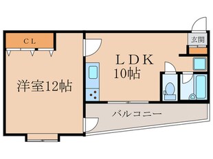 エクセレントＦＵＮＡＫＯＳＩの物件間取画像